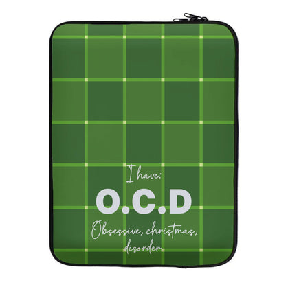 Obsessive Christmas Order Laptop Sleeve