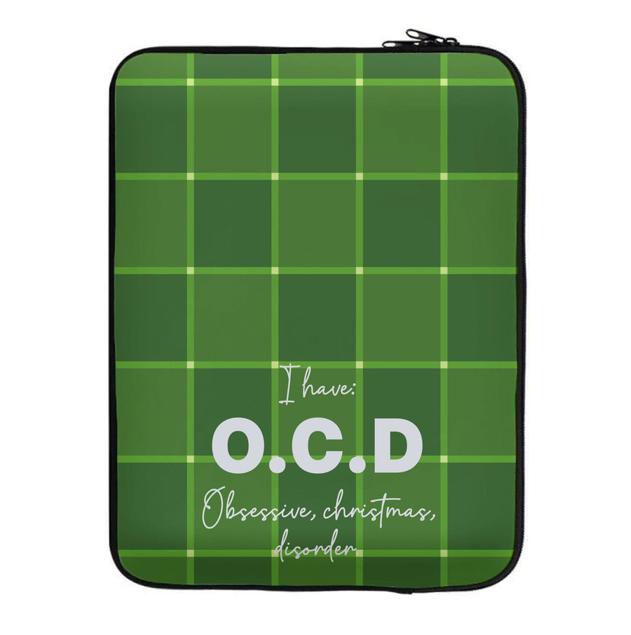 Obsessive Christmas Order Laptop Sleeve