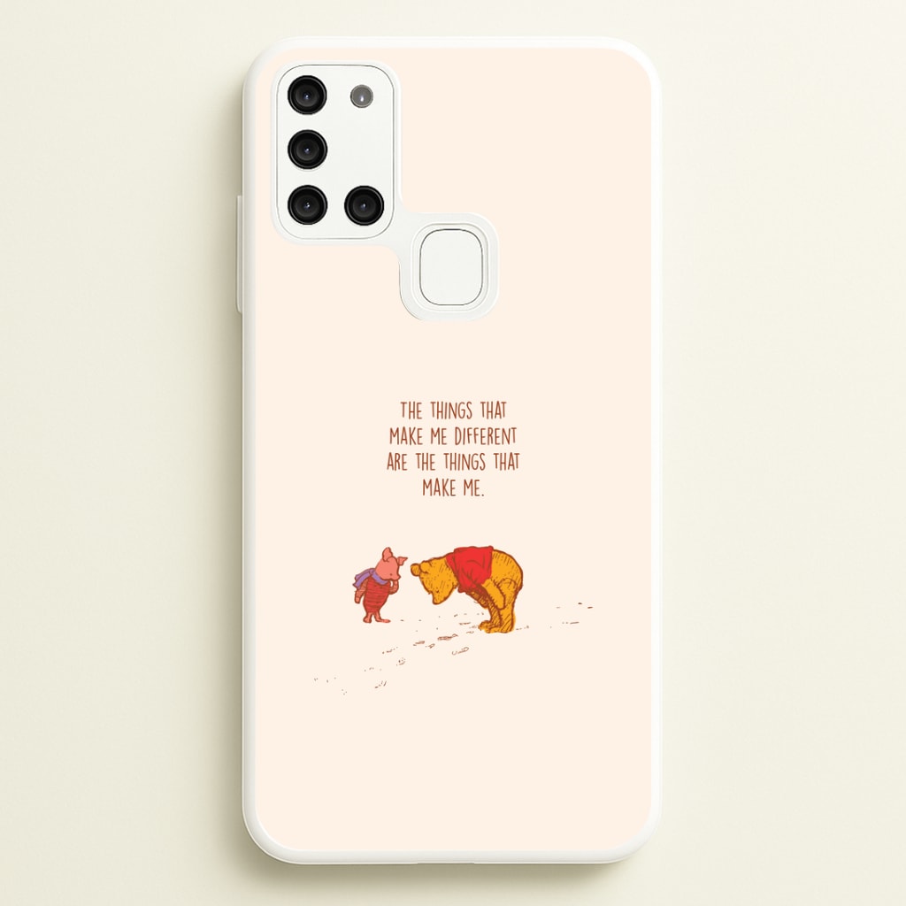 The Things That Make Me Different  Galaxy A21s Case