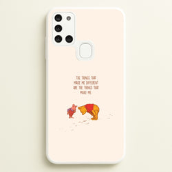 The Things That Make Me Different  Galaxy A21s Case
