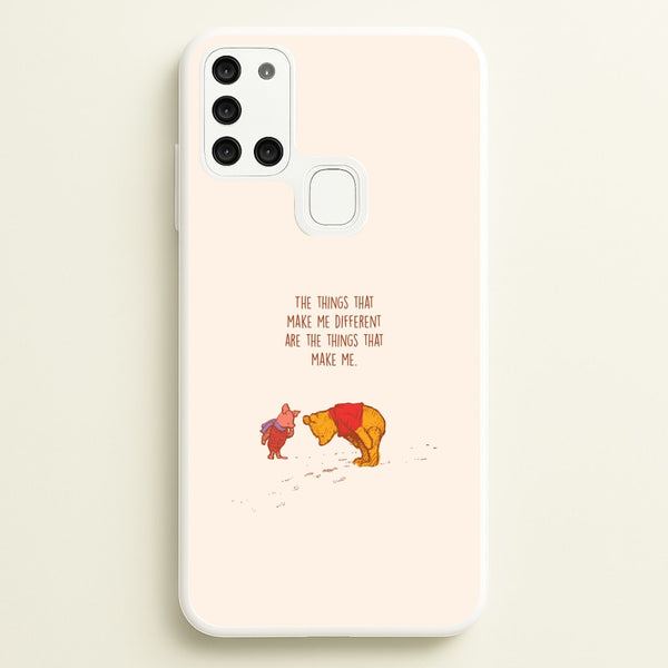 The Things That Make Me Different  Galaxy A21s Case