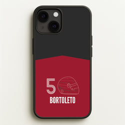 Bortoleto Helmet 2026 iPhone 13 Case
