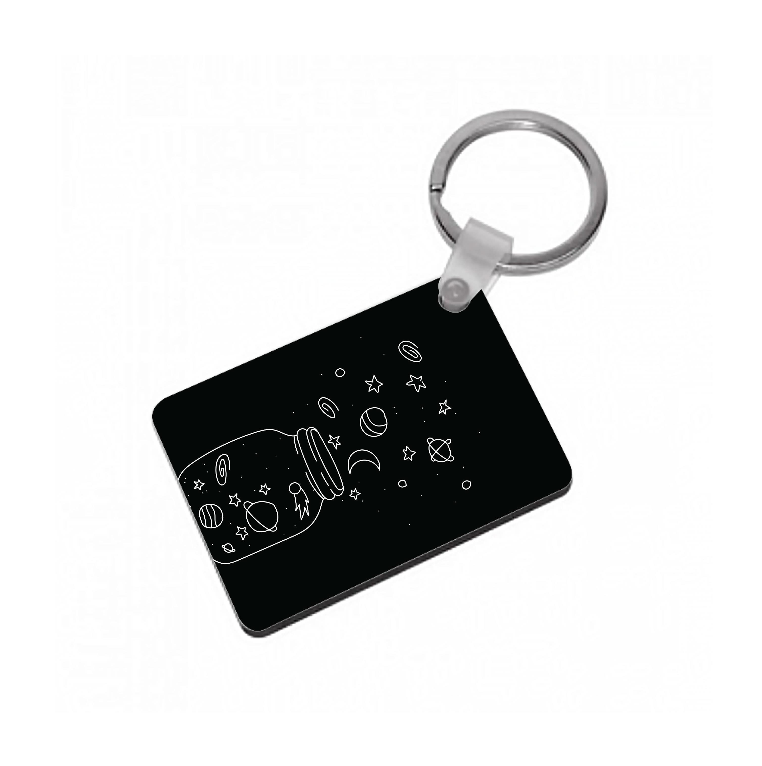 Space Jar Keyring