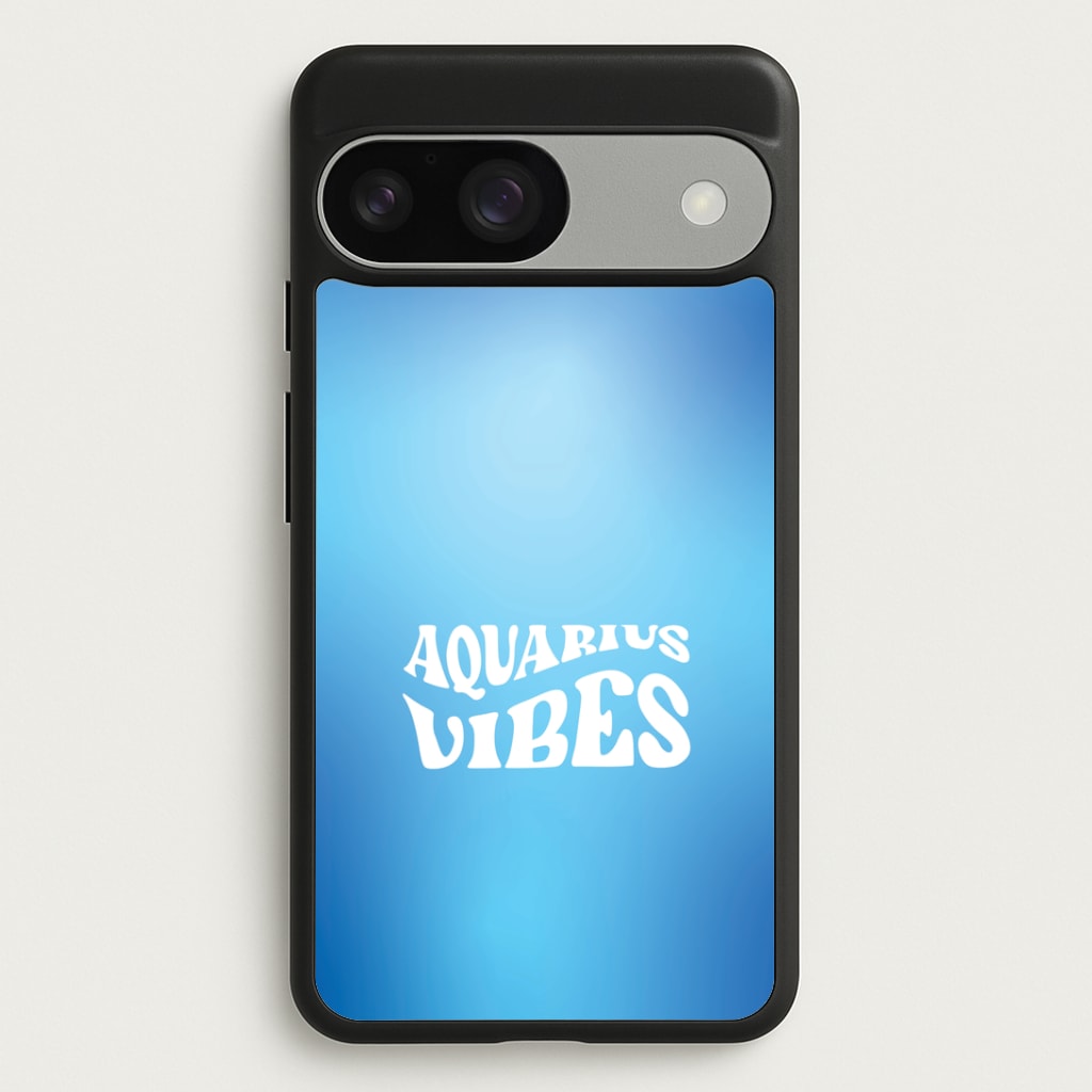 Aquarius Vibes Gradient Zodiac Google Pixel 9 / 9 Pro Case