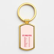 K-Pop Band World Tour List 2026 Luxury Keyring 3