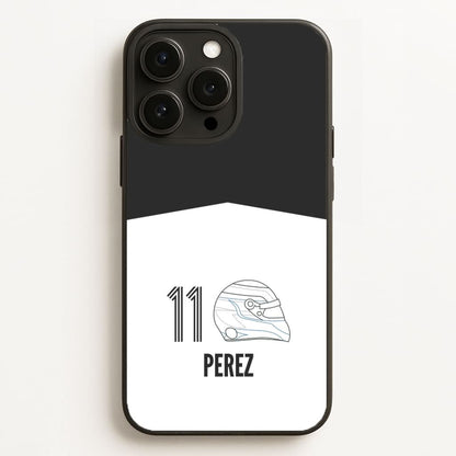Perez Helmet 2026 Phone Case for Apple iPhone, Samsung Galaxy, Huawei and Google Pixel