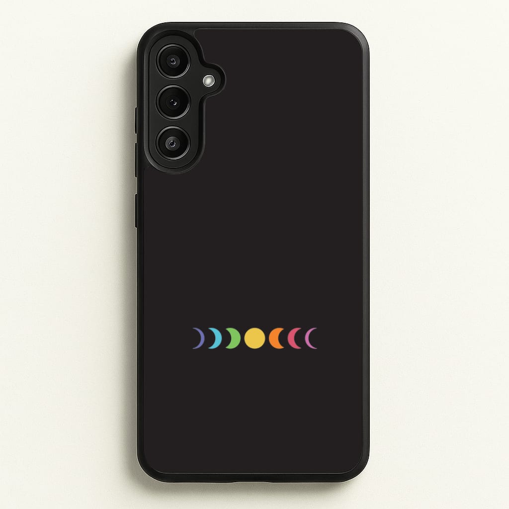 Band Moon Cycle Galaxy A34 Case
