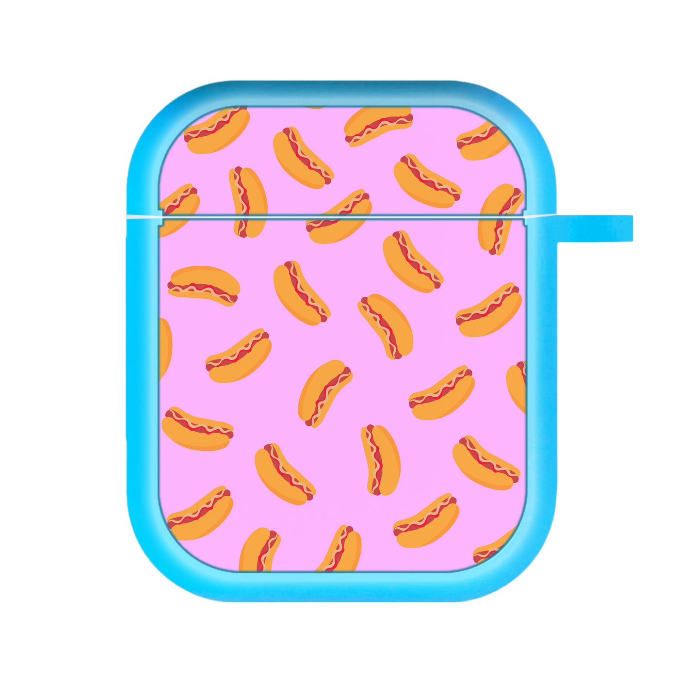 Hot Dogs - Fast Food Patterns AirPods Case
