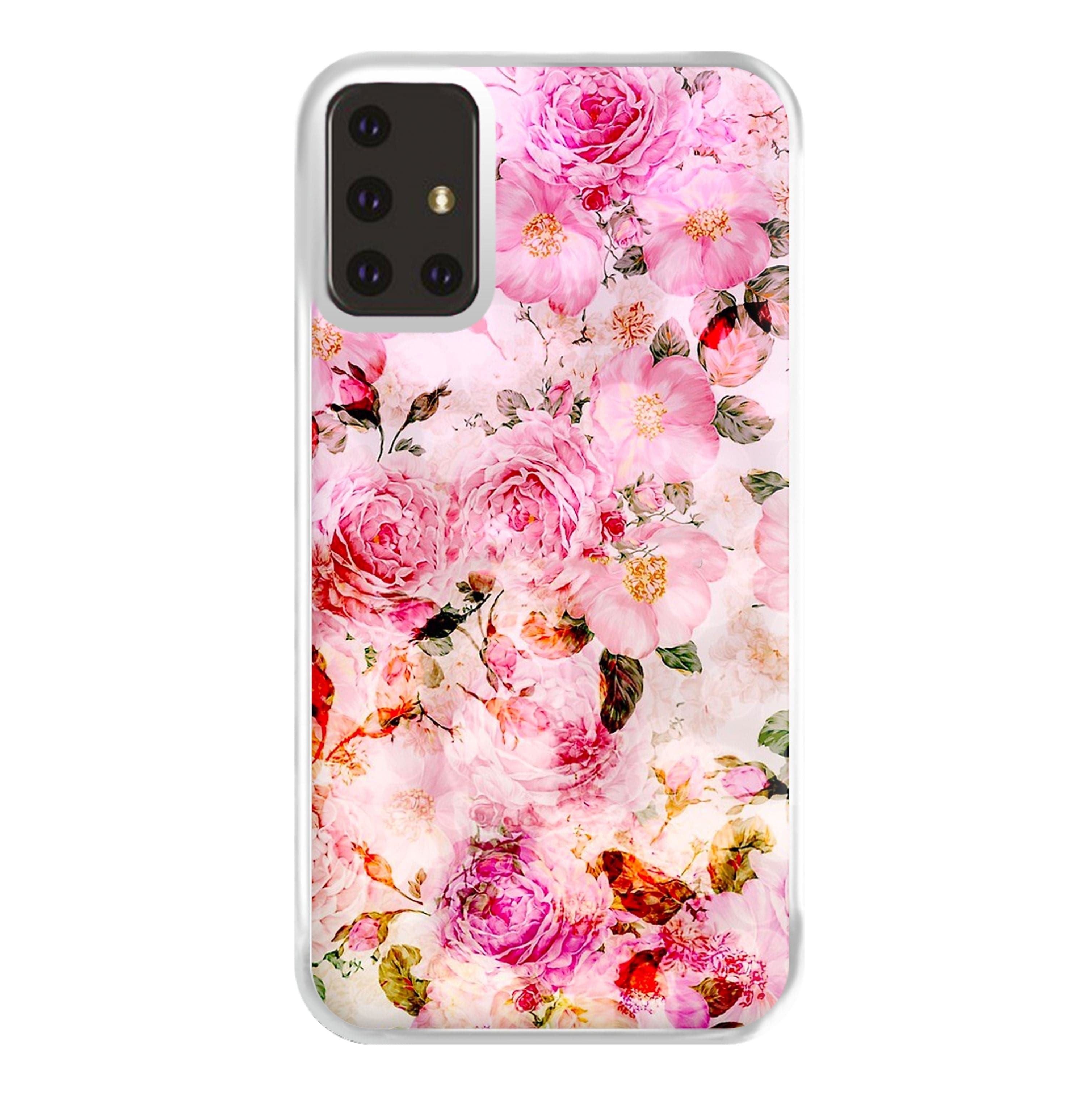 Pretty Pink Chic Floral Pattern Phone Case