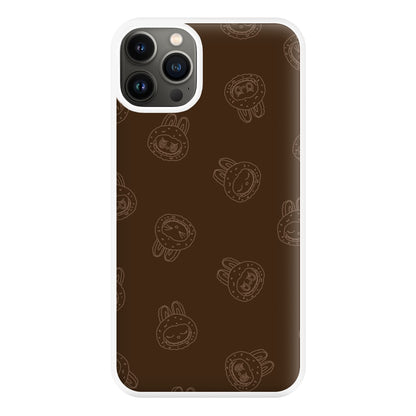 Monsters Outline Pattern I iPhone 13 Case