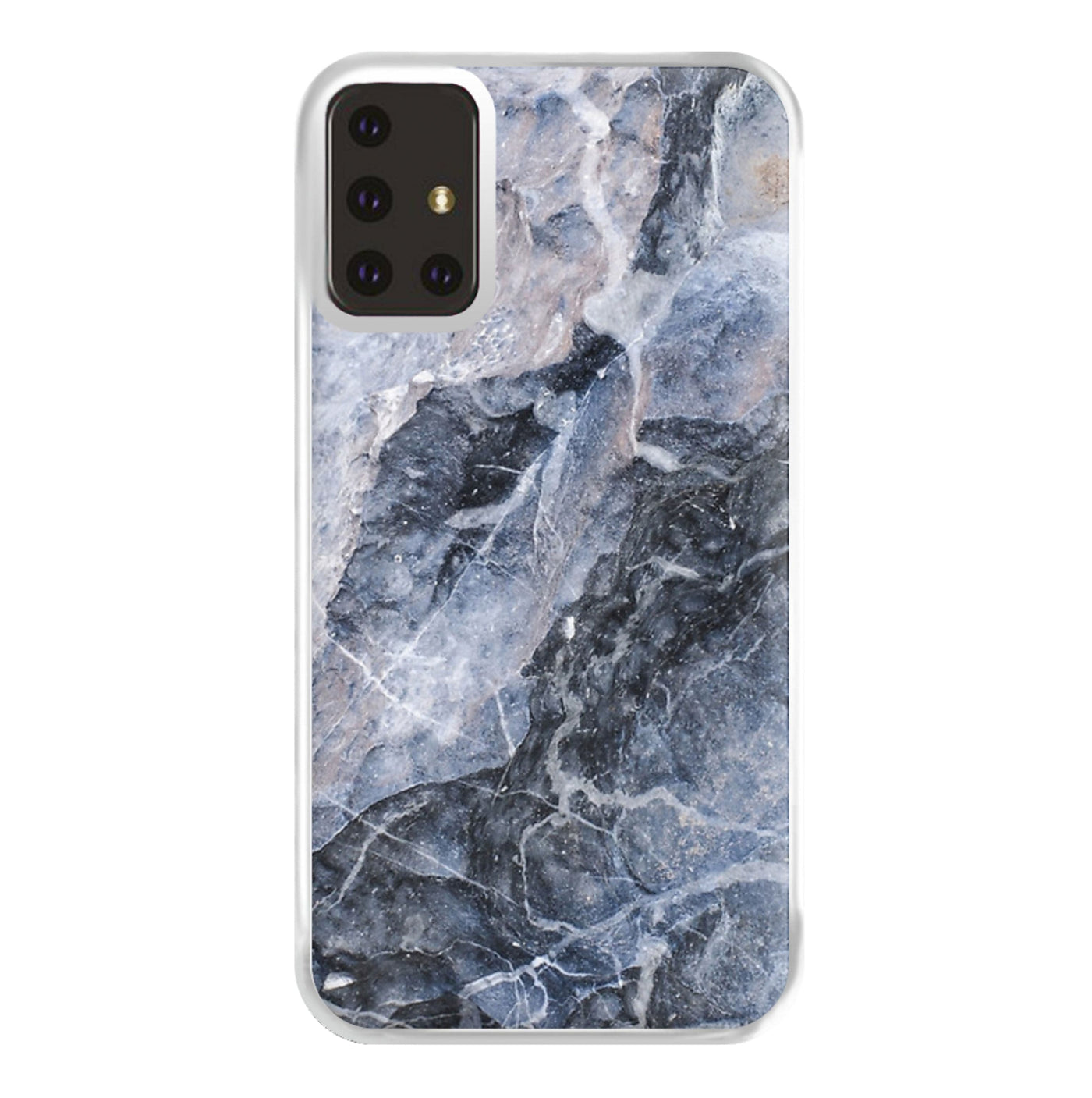 Grey and White Marble Phone Case