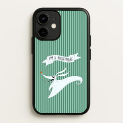 Stripey I'm A Nightmare iPhone 12 Mini Case