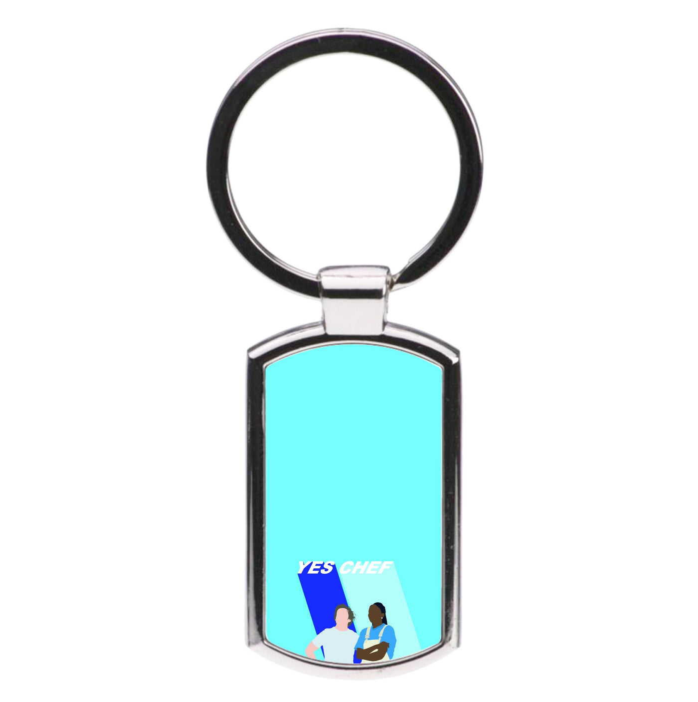 Yes Chef Blue Luxury Keyring