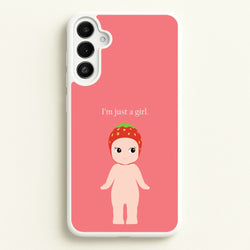 I'm Just A Girl Galaxy A34 Case