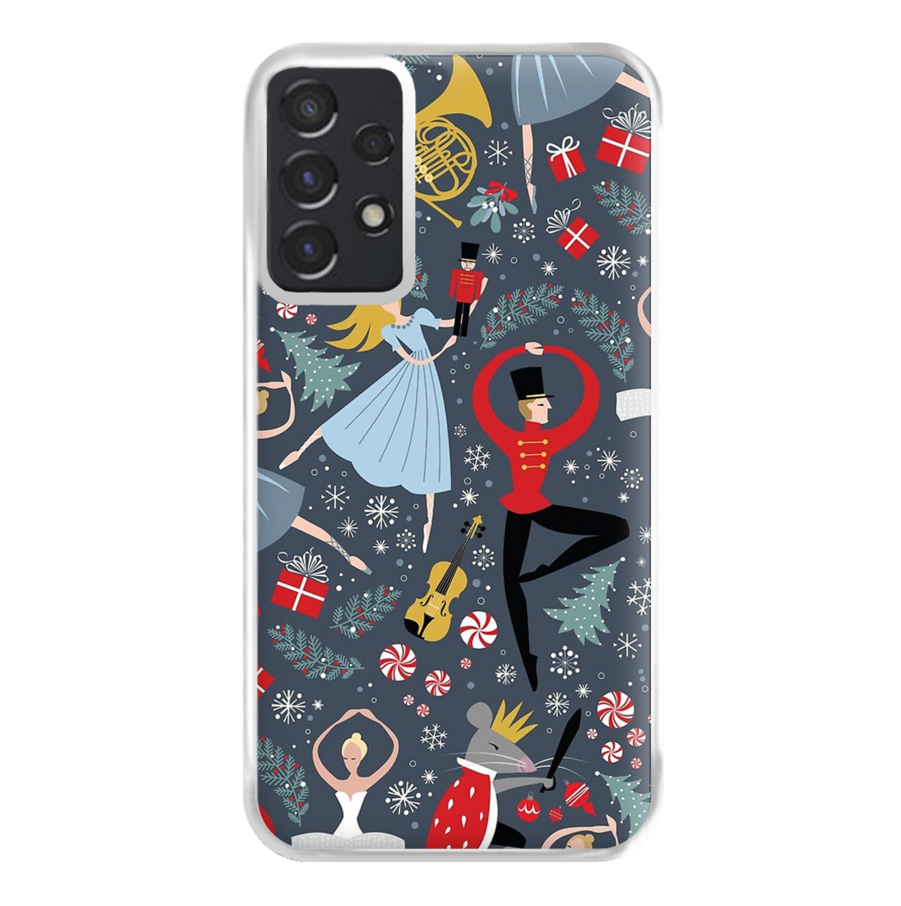 Nutcracker Ballet Pattern - Christmas Phone Case