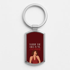 Where The Hell Luxury Keyring