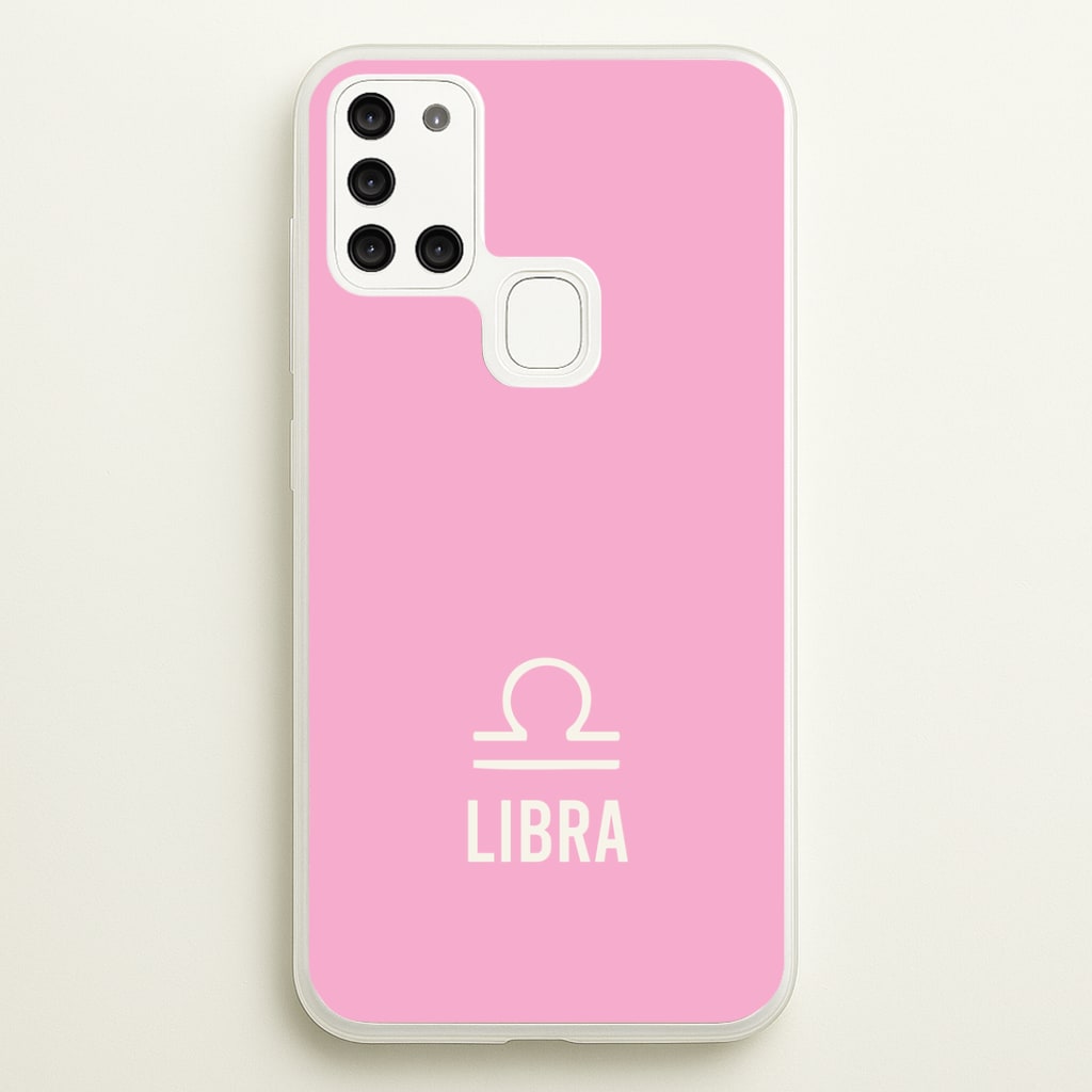 Libra Pastel Zodiac Galaxy A21s Case