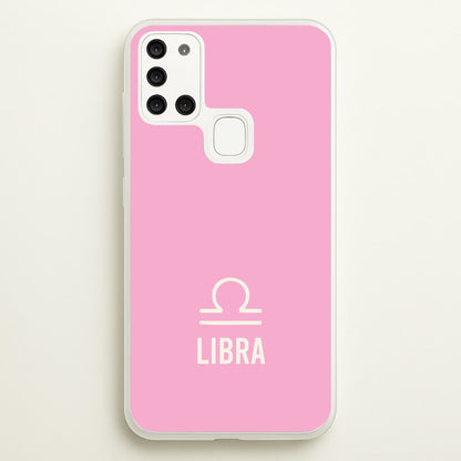 Libra Pastel Zodiac Galaxy A21s Case