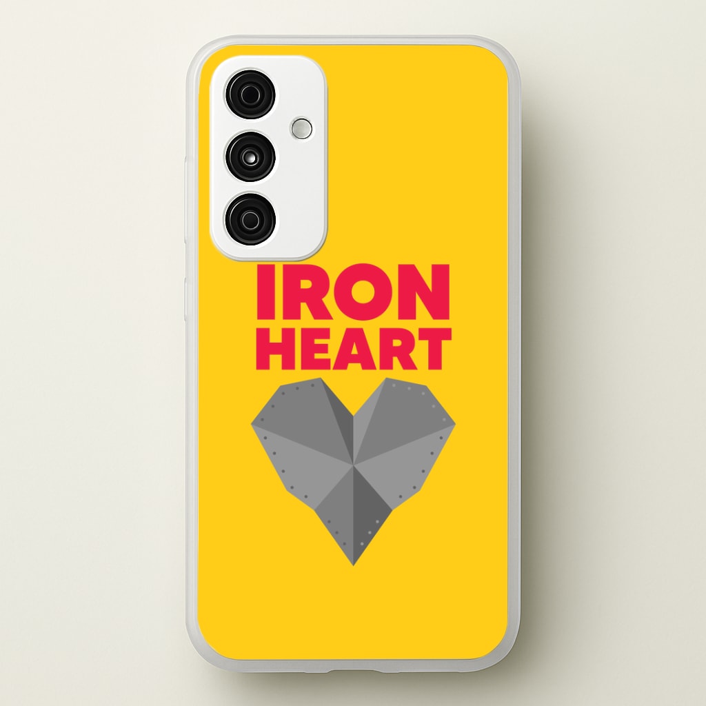 Metal Heart Galaxy A55 Case