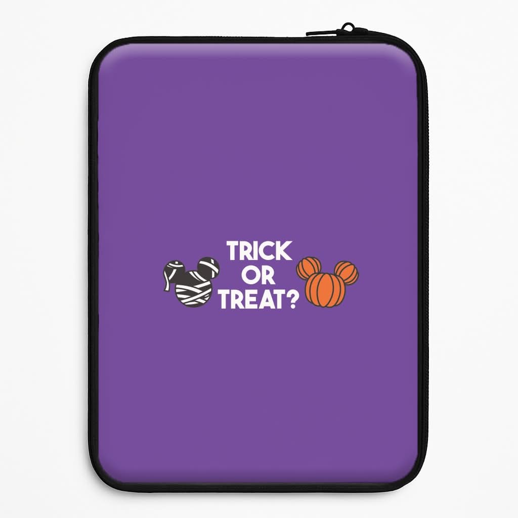 Trick Or Treat Mouse Laptop Sleeve