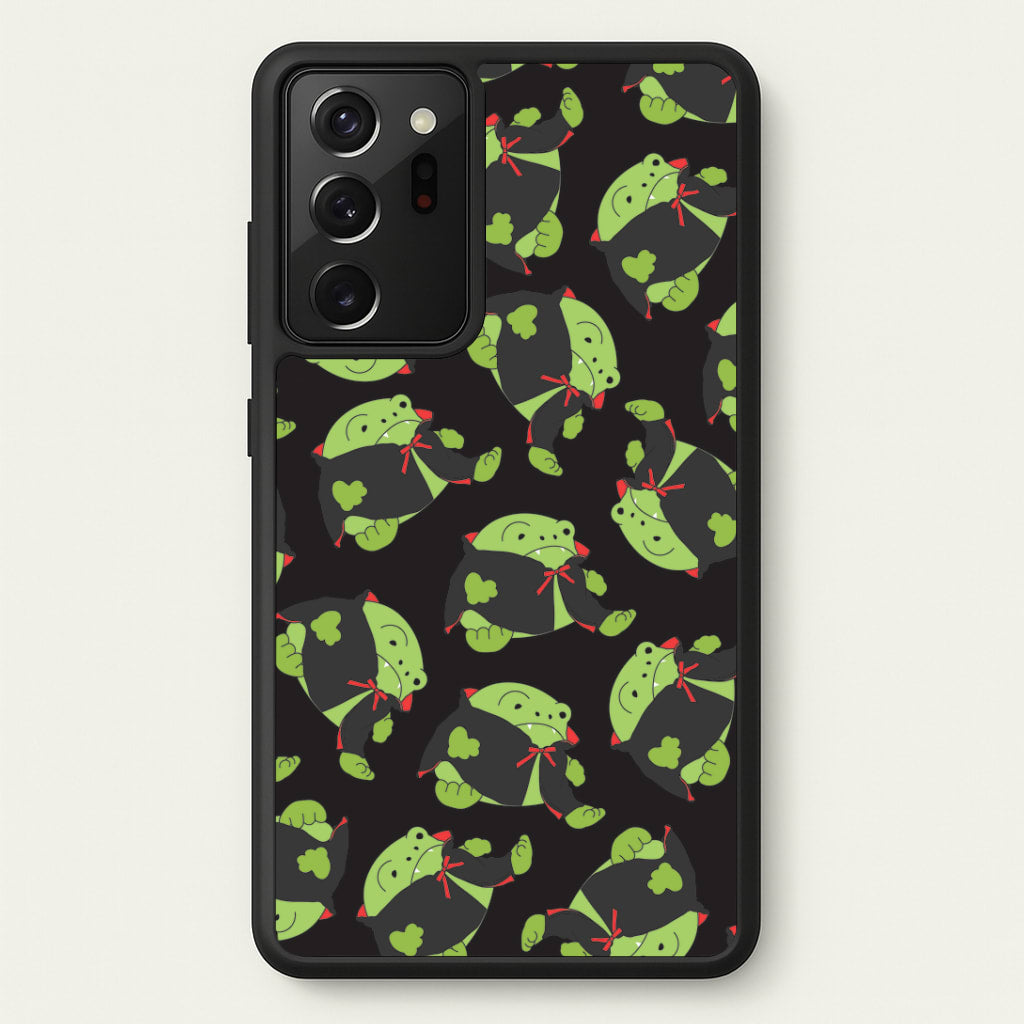 Vampire Frog Pattern  - Halloween Galaxy Note 20 Ultra Case