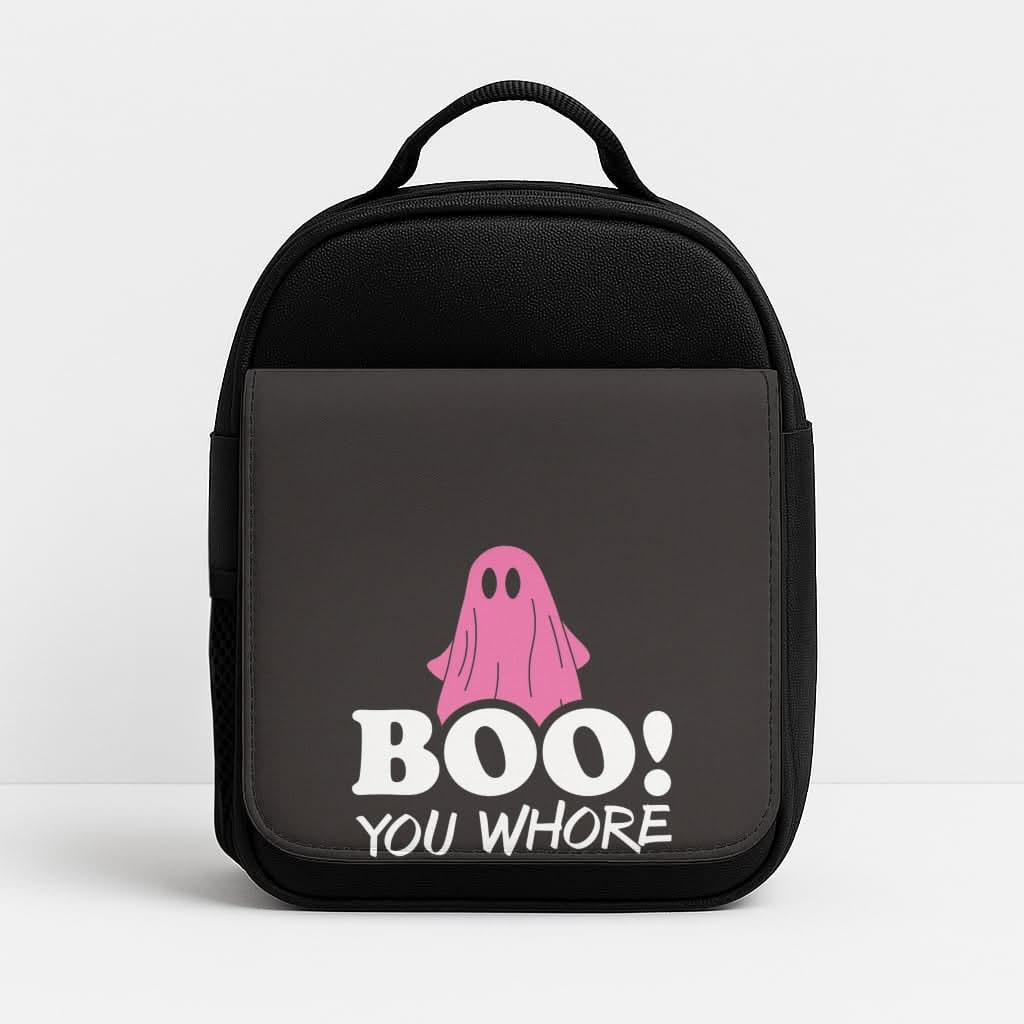 Boo You Ghost Insulated Lunch Bag