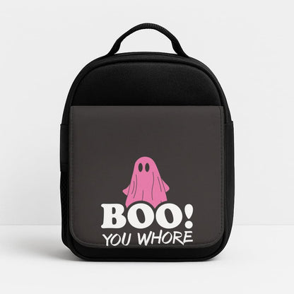 Boo You Ghost Insulated Lunch Bag