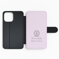 Ferris Wheels, Kisses & Lilacs Flip Phone Case