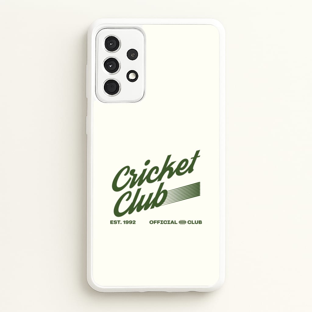 Official Cricket Club Galaxy A52 / A52s Case