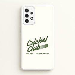 Official Cricket Club Galaxy A52 / A52s Case
