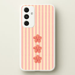 Hibiscus Rays Galaxy A15 Case