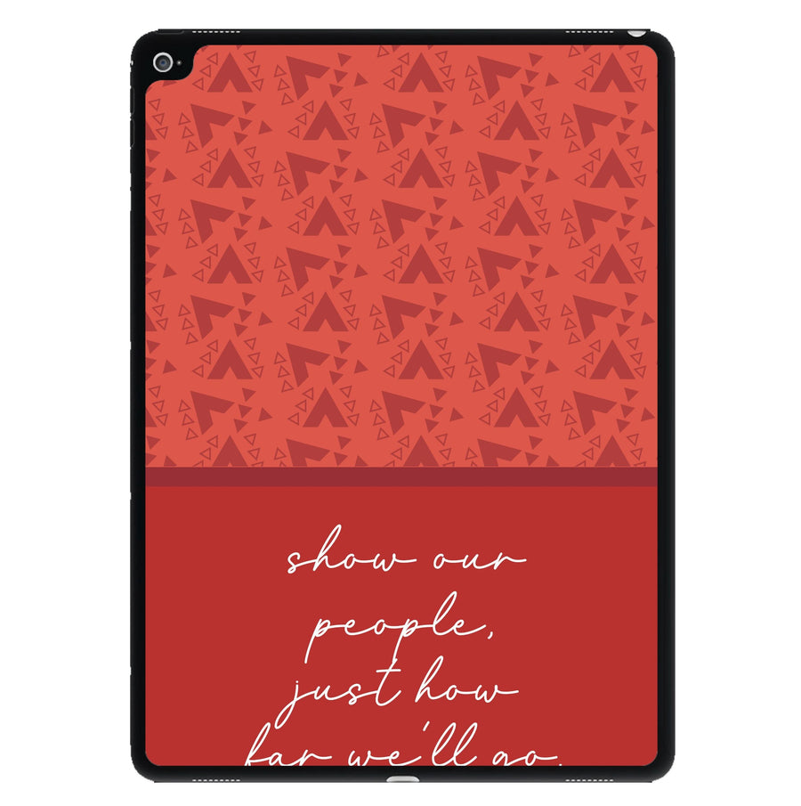 Show Our People iPad Case