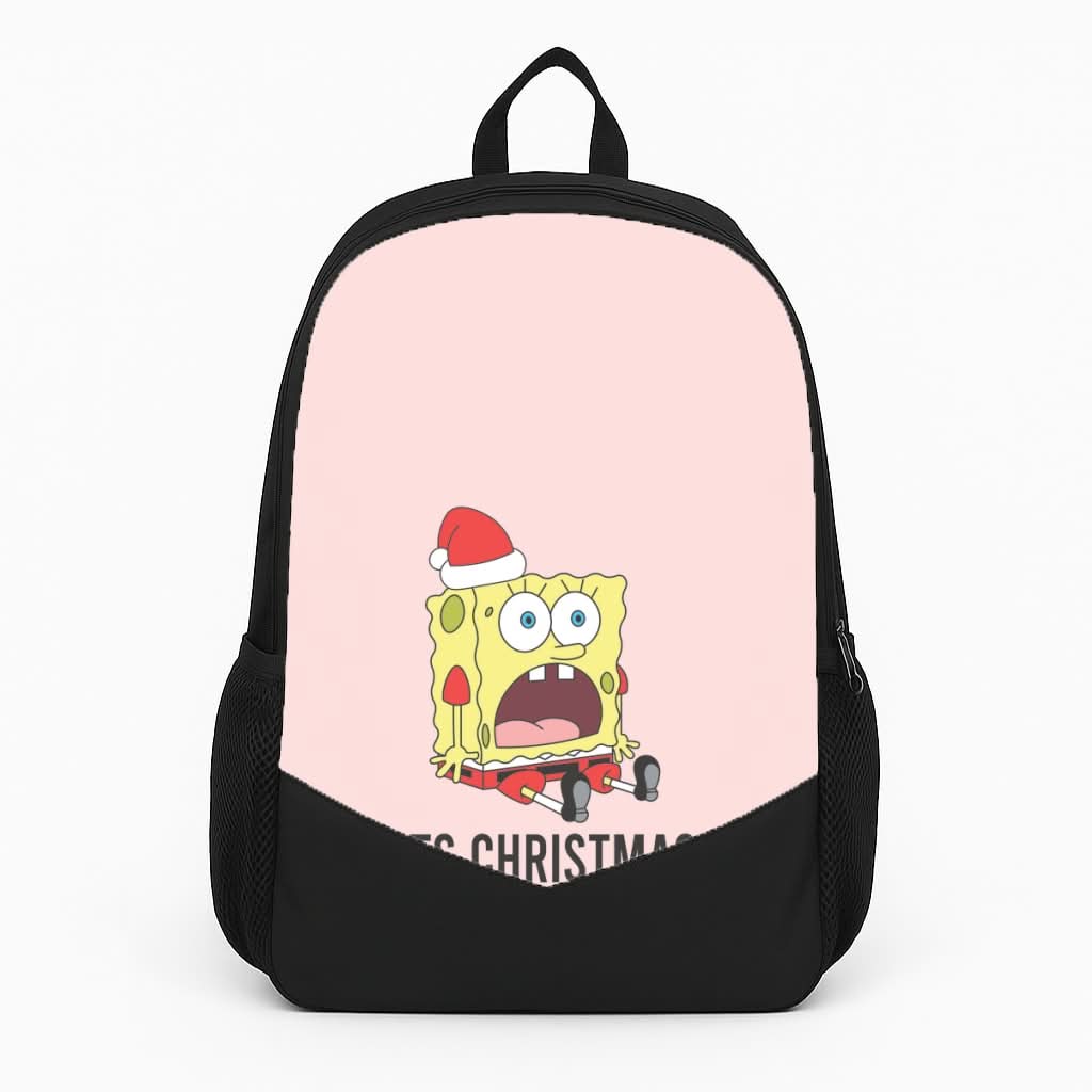 It's Christmas Cartoon Sponge Backpack