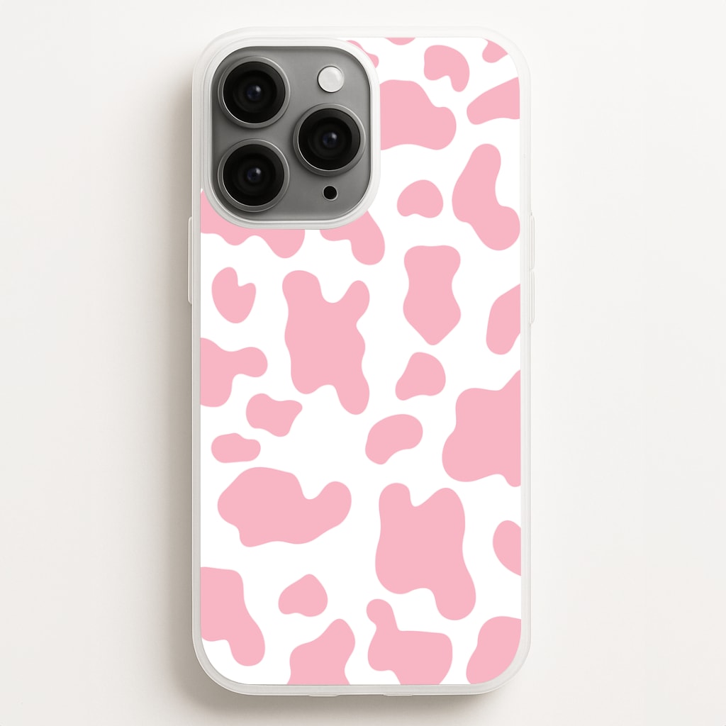 Pink Cow - Animal Patterns Phone Case