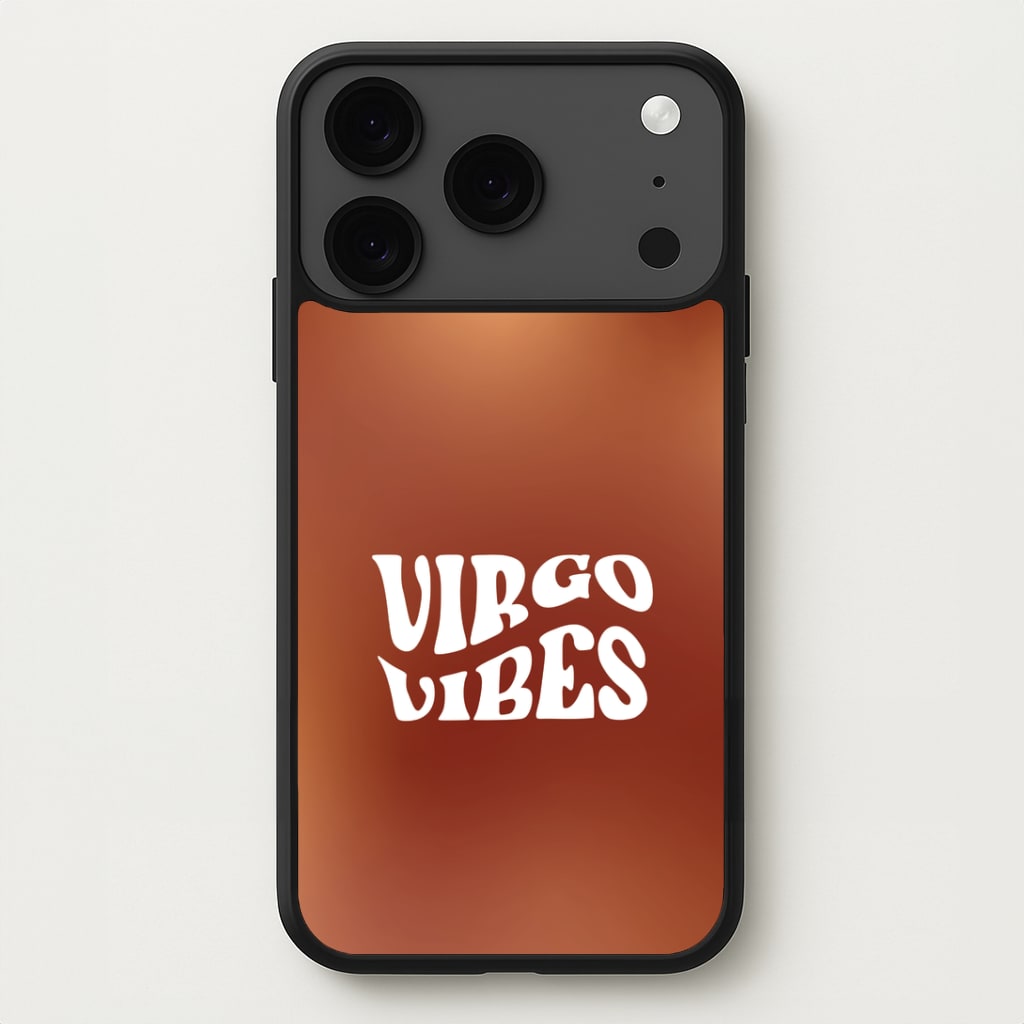 Virgo Vibes Gradient Zodiac iPhone 17 Pro Max Case