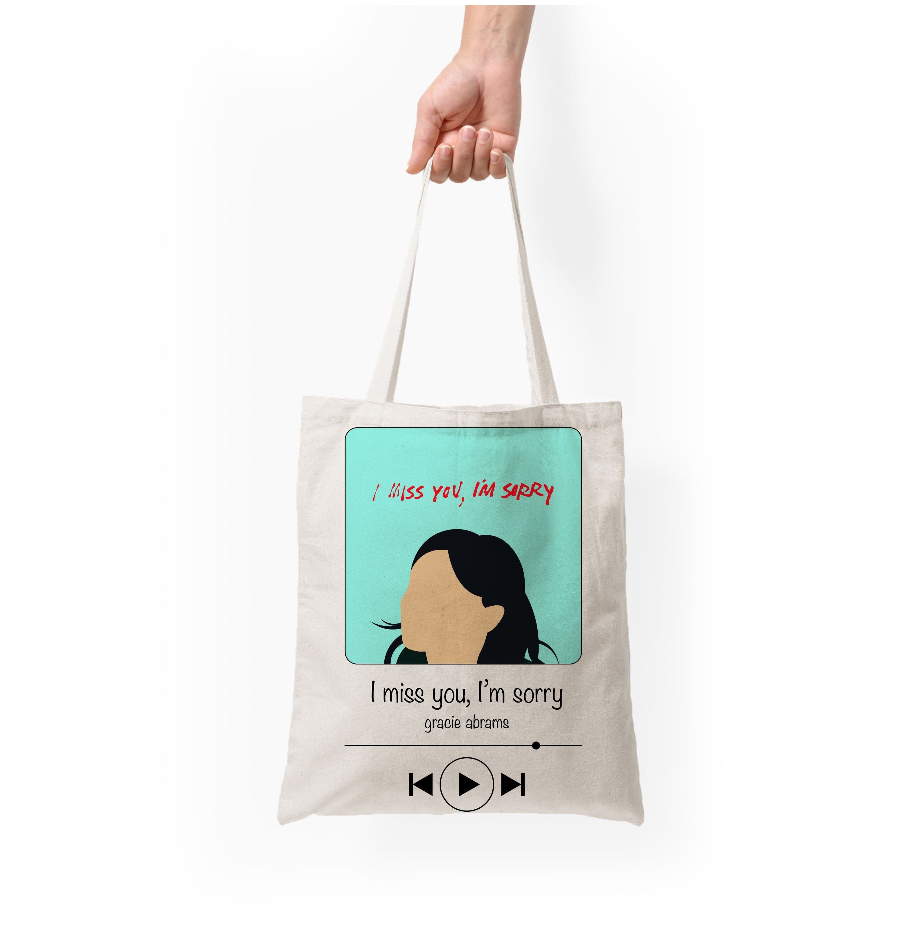 I Miss You - Abrams Tote Bag