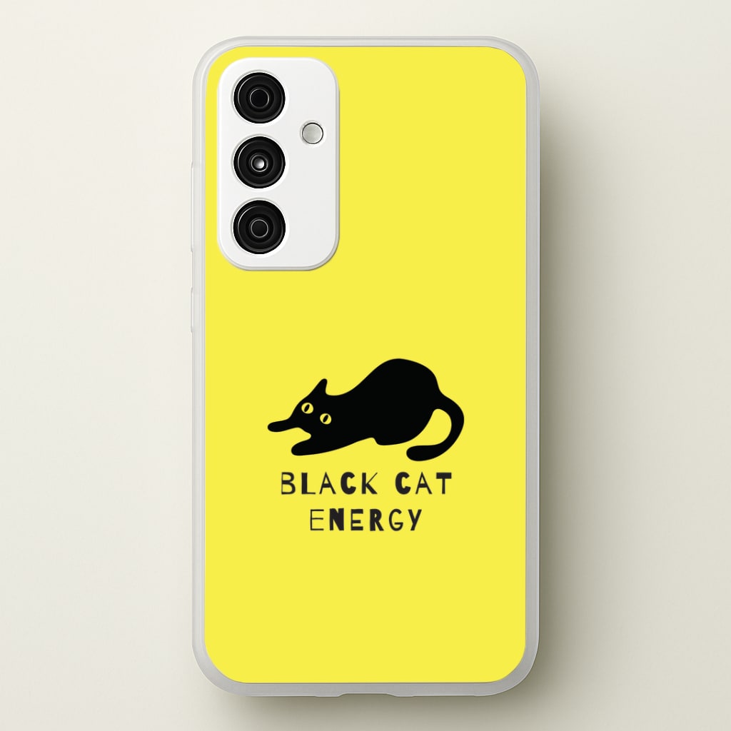 Black Cat Energy Galaxy A55 Case