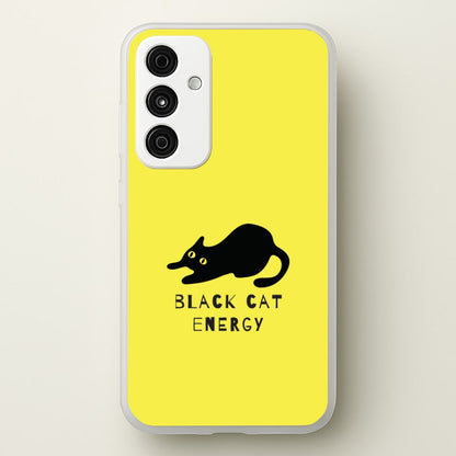 Black Cat Energy Galaxy A55 Case