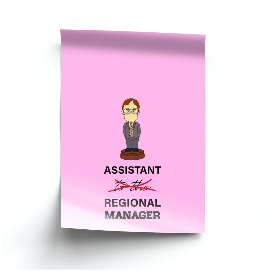 Assistant Regional Manager - The Office Poster