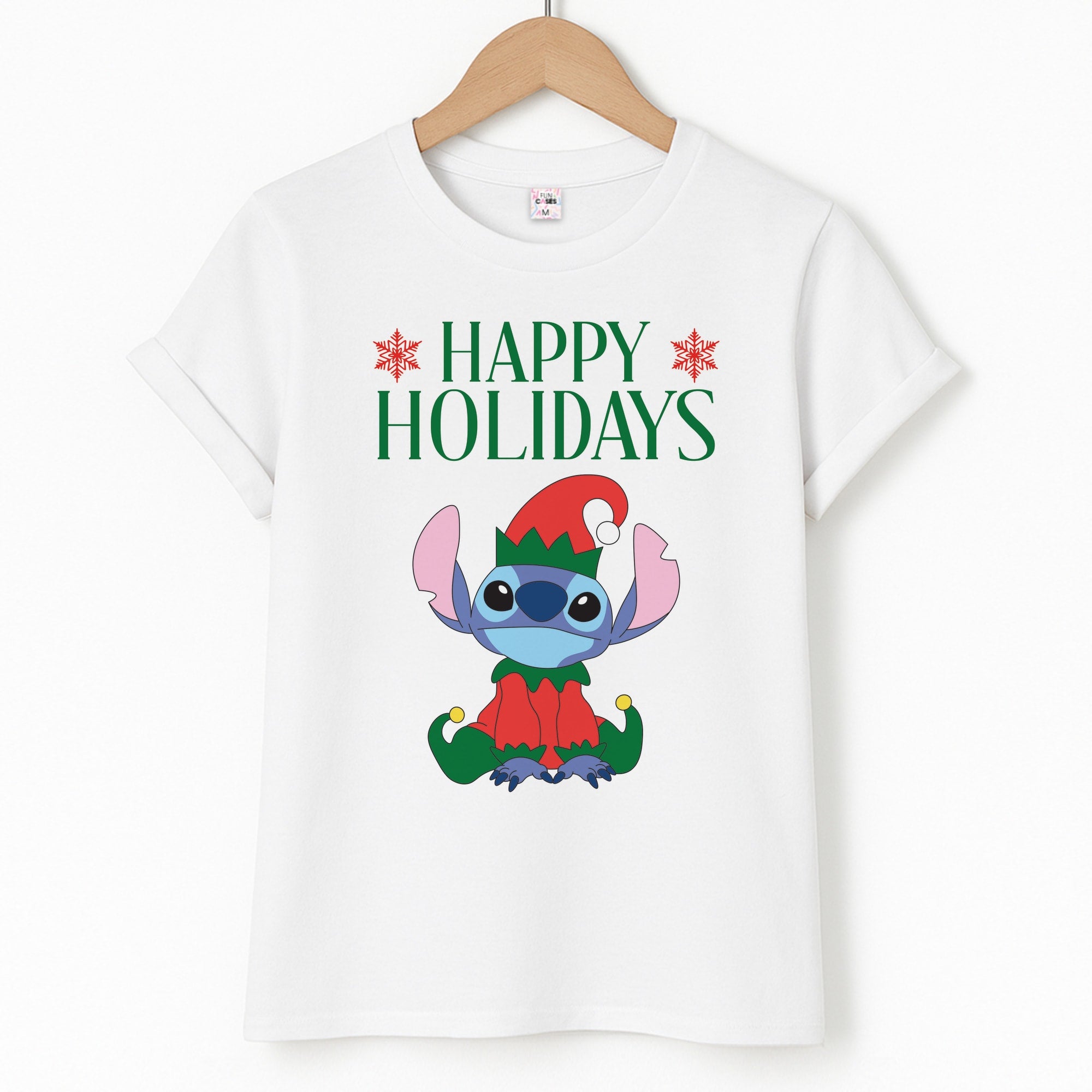 Cute Blue Alien Elf Unisex T-Shirt