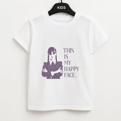 This Is My Happy Face Kids Unisex T-Shirt