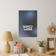 Scorpio Vibes Gradient Zodiac Poster 2