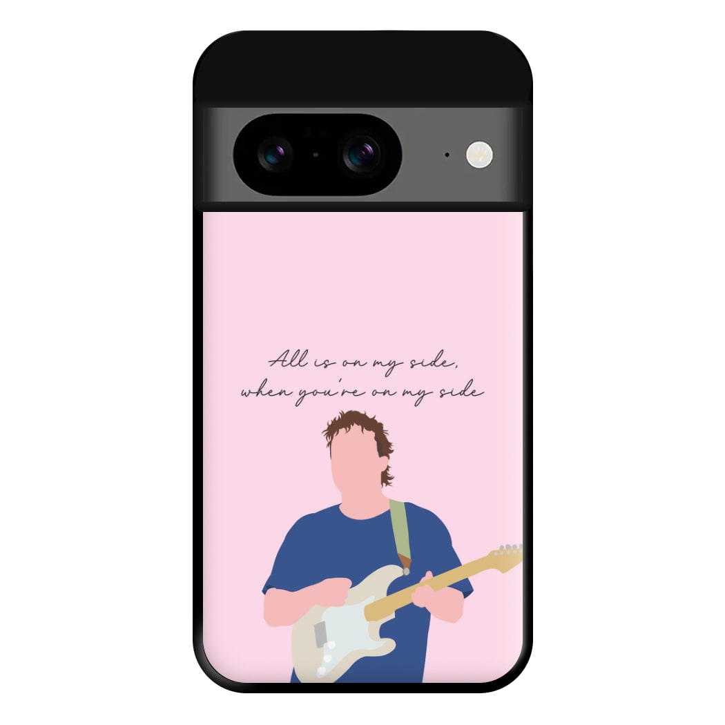 All Is On My Side Pink Google Pixel 8a Case