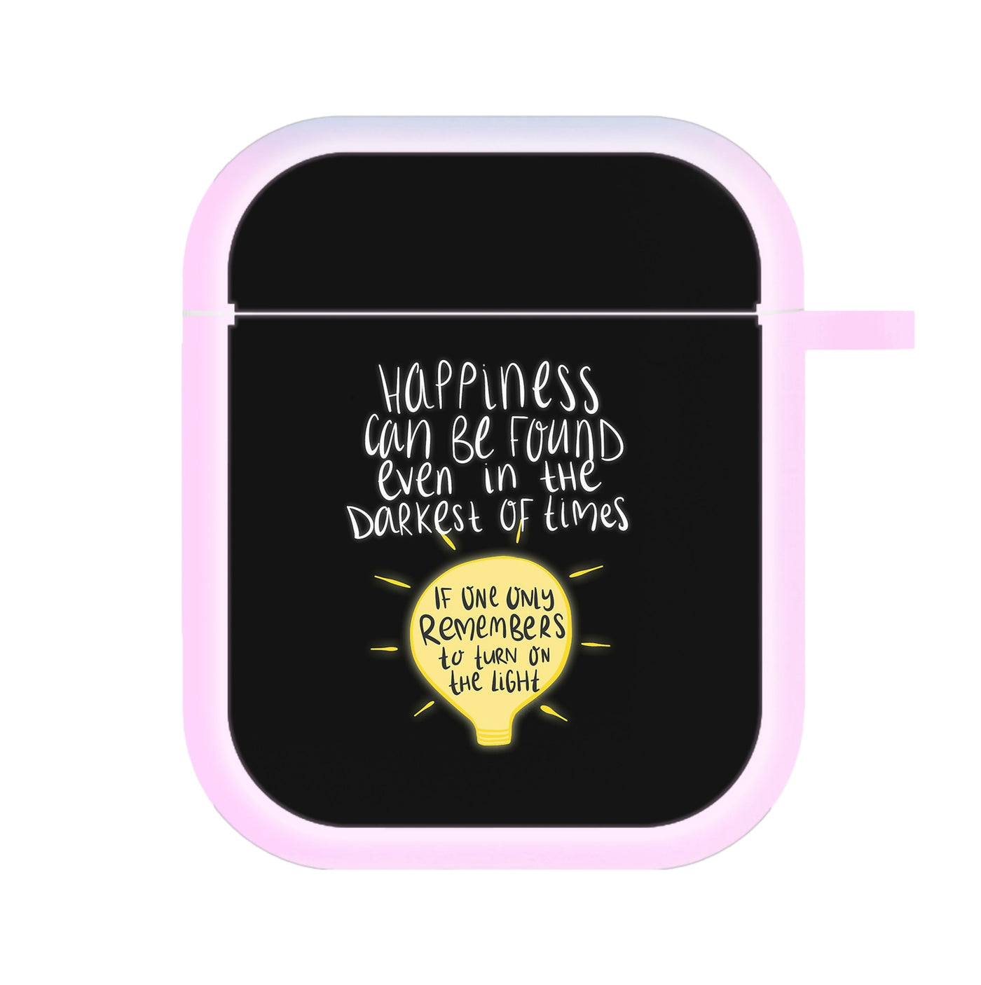 Happiness Can Be Found In The Darkest of Times - Harry Potter AirPods Case