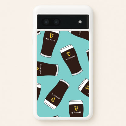 Stout Pint Pattern Google Pixel 6a Case