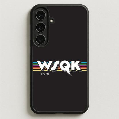 WSQK Radio Galaxy S25FE Case