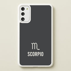 Scorpio Pastel Zodiac Galaxy A41 Case