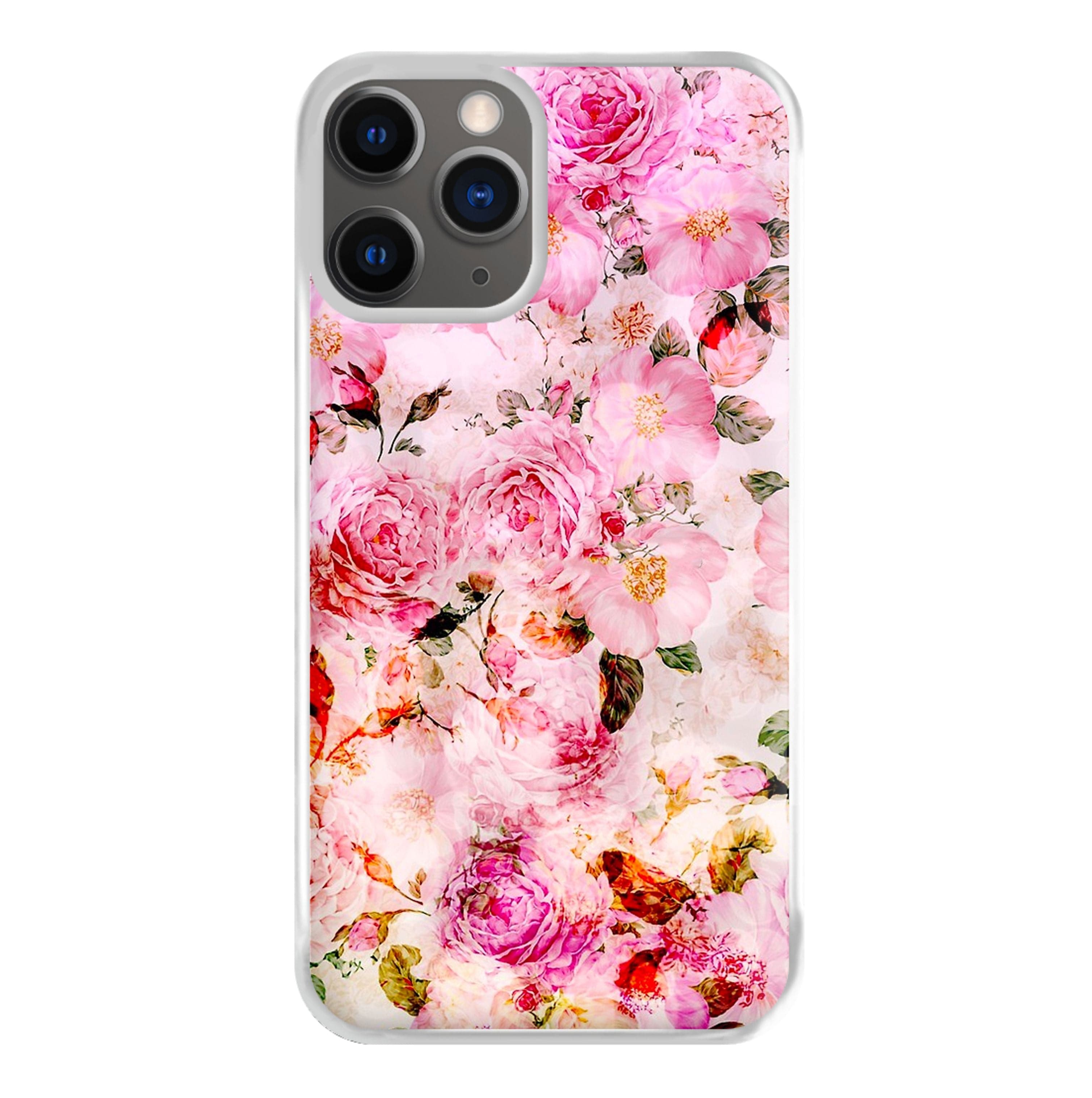 Pretty Pink Chic Floral Pattern Phone Case