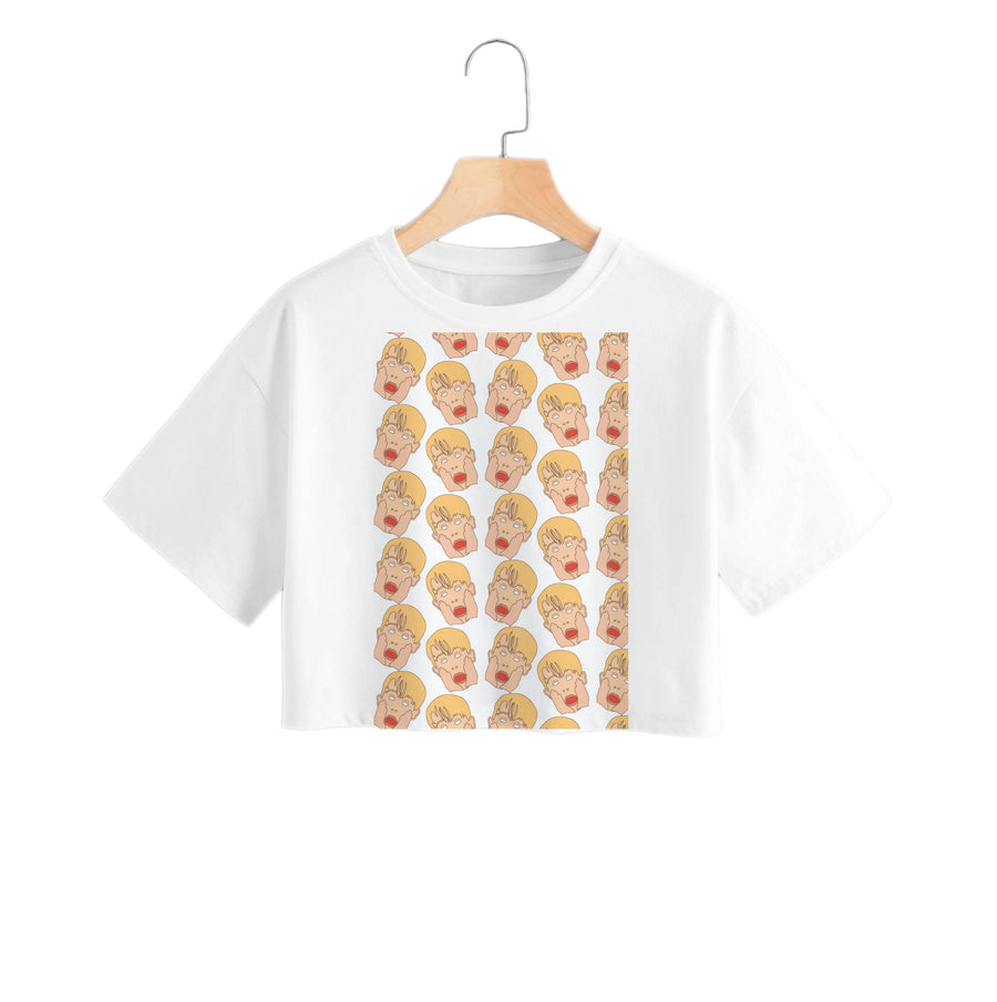 Kevin Pattern - Home Alone Crop Top