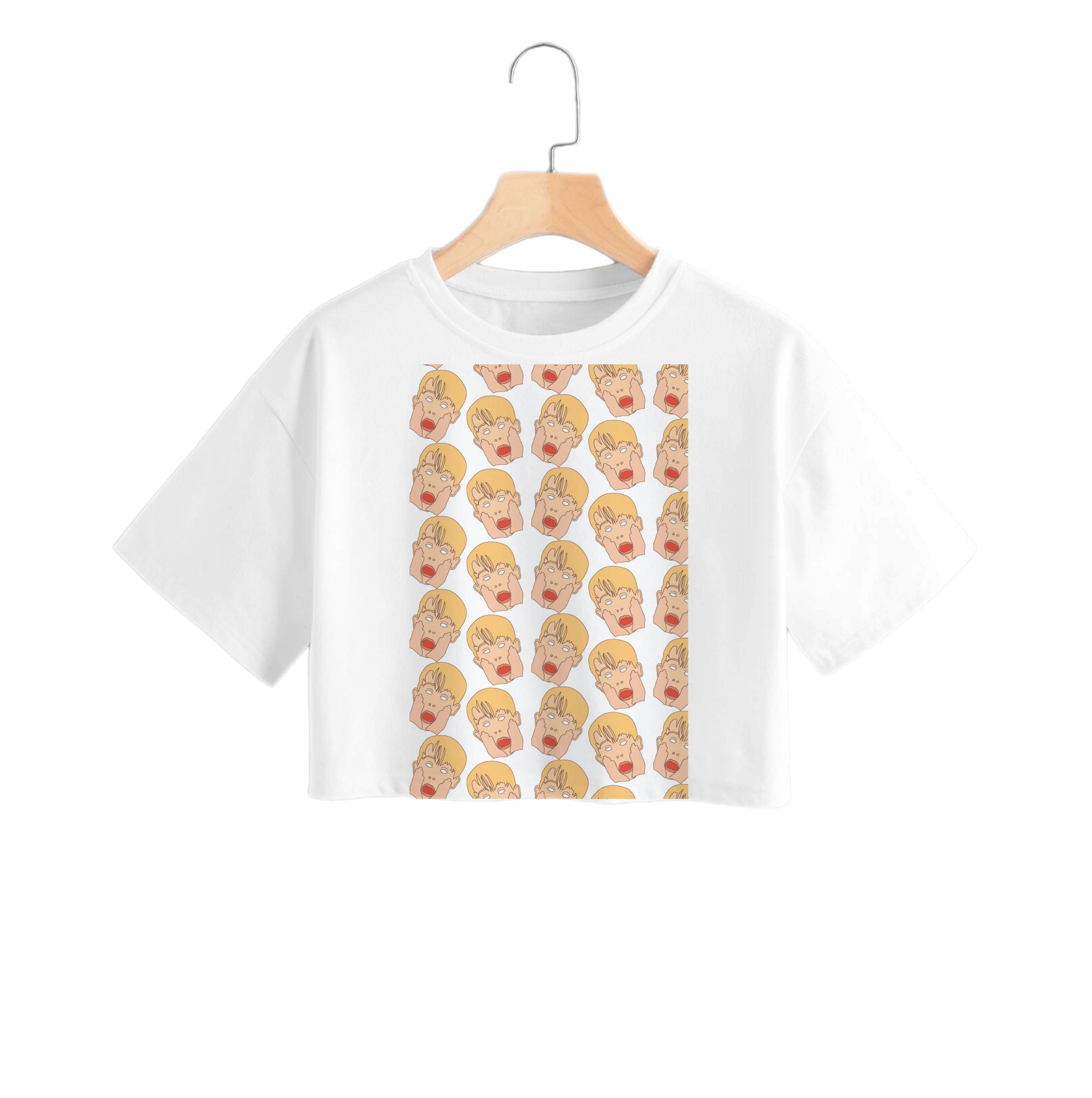 Kevin Pattern Crop Top